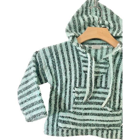 Toddler Unisex Baja Style Pullover Knit Beach Jacket Size 2T - Picture 3 of 8